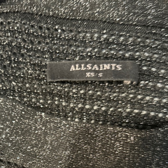 AllSaints Elle Metallic Jumper - Picture 5 of 6
